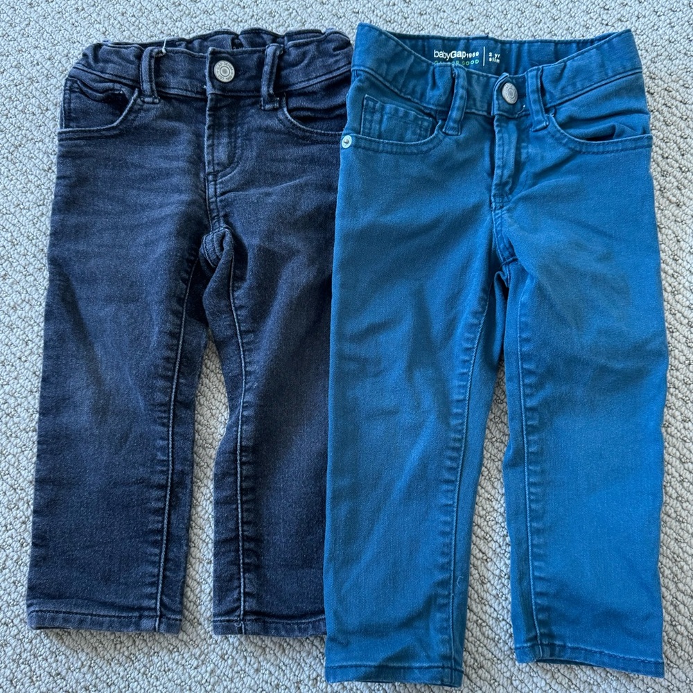 GAP Kids Jeans Set - Black and Blue